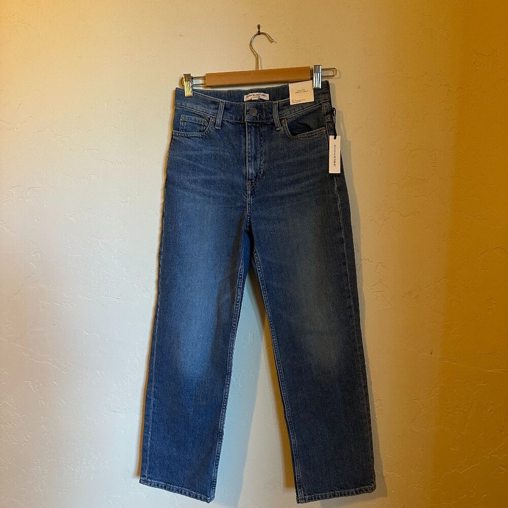 Women's Banana Republic High Rise Straight Ankle Jeans 26P